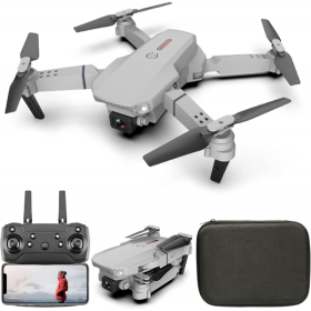 Квадрокоптер E88 PRO дрон з камерою, HD FPV до 100 м, 20 хв. польоту + кейс
