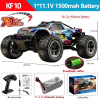 Машинка на радіоуправлінні KF10 Brushless 1:10 – безщітковий 4WD джип до 50 км/год повний привід 4x4 Професійна машинка на пульті