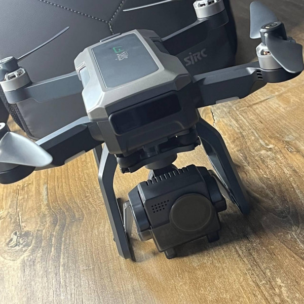 Квадрокоптер SJRC F7S 4K Pro. Дрон з камерою 4K, EIS, FPV, GPS, БК, 3км, до 25 хв + кейс