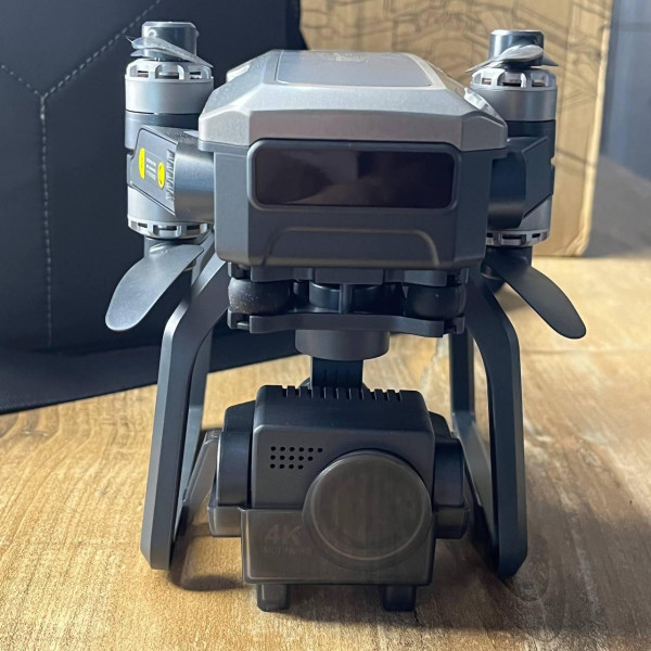Квадрокоптер SJRC F7S 4K Pro. Дрон з камерою 4K, EIS, FPV, GPS, БК, 3км, до 25 хв + кейс