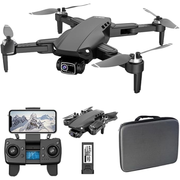 Радіокерований Дрон квадрокоптер з камерою LYZRC L900 PRO SE 4K HD, GPS, БК двигун. до 1200м, 28 хв. + кейс
