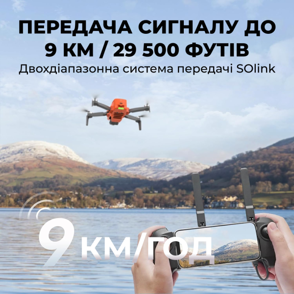 Професійний квадрокоптер Fimi mini 3 combo міні дрон з камерою 48-мегапікселів, 32 хв, 9 км 2 АКБ