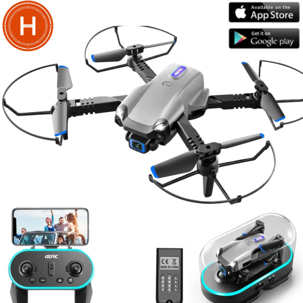 Квадрокоптер з HD камерою Rc Drone 4DRC V20 міні дрону, FPV до 12 хв. польоту + кейс