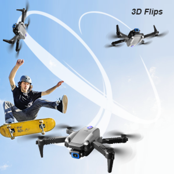 Квадрокоптер з HD камерою Rc Drone 4DRC V20 міні дрону, FPV до 12 хв. польоту + кейс
