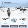 Квадрокоптер з HD камерою Rc Drone 4DRC V20 міні дрону, FPV до 12 хв. польоту + кейс