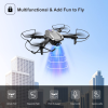 Квадрокоптер з HD камерою Rc Drone 4DRC V20 міні дрону, FPV до 12 хв. польоту + кейс