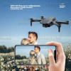 Квадрокоптер з камерою E99 Pro2 – міні дрон 4К FPV дальність до 100 м. до 15 хв. польоту + СУМКА