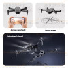 Квадрокоптер з камерою E99 Pro2 – міні дрон 4К FPV дальність до 100 м. до 15 хв. польоту + СУМКА