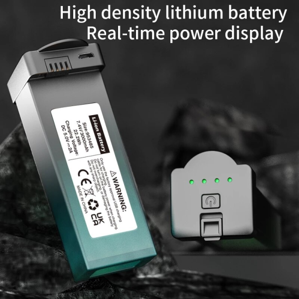 Акумулятор для квадрокоптера дрона 4DRC F13 3000 mAh 3,7v
