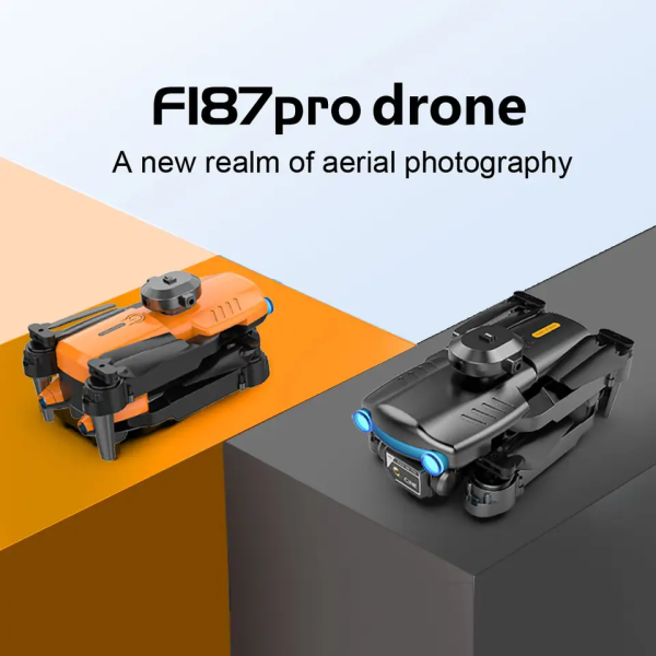 Дрон з камерою F187 PRO - коптер Drone, Wifi FPV, до 100 м. 20 хв польоту + Кейс