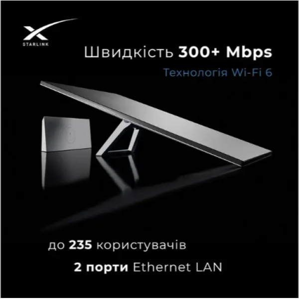 Супутникова система модем Starlink Satellite Dish Термінал старлінк Generation 3.
