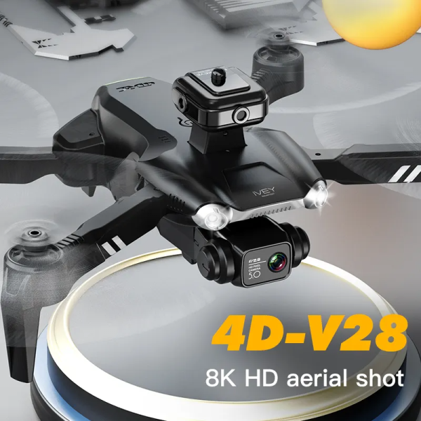 Дрон  з камерою 4DRC V28S — квадрокоптер з 5G 4К HD FPV, запобігання перешкодам 25 хв. польоту