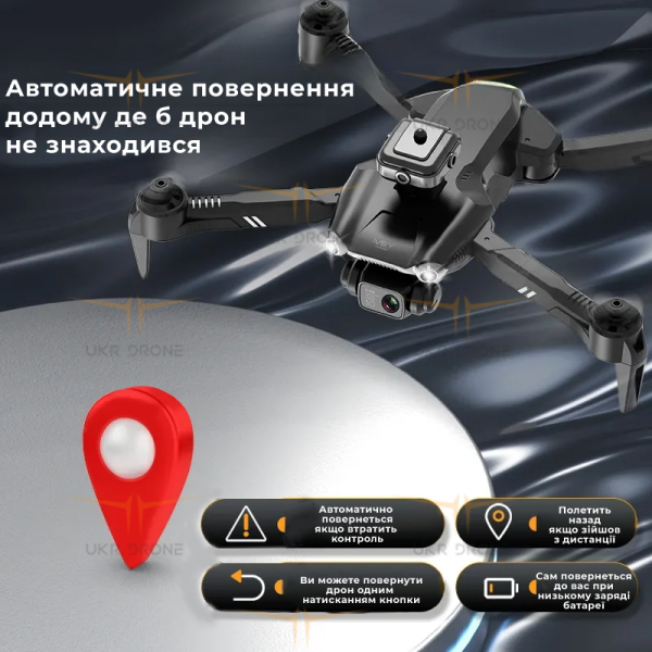 Дрон  з камерою 4DRC V28S — квадрокоптер з 5G 4К HD FPV, запобігання перешкодам 25 хв. польоту