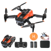 Дрон з камерою JJRC X26 - з GPS Wifi FPV 6K EIS HD БК мотори з датчиком перешкод