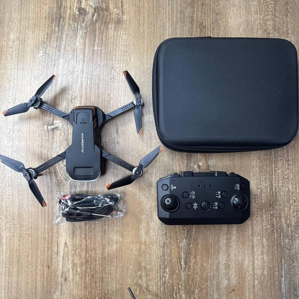 Дрон з 4K камерою Drone K101 Max Коптер - дрон, FPV, до 40 хв. дальність до 150 м. + СУМКА + (2 АКБ)