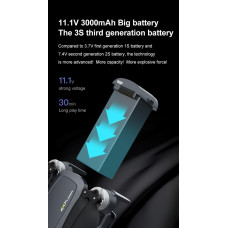 JJRC X20 акумулятор 5G GPS RC Дрон Квадрокоптер запасні частини 11,1 В 3000 мА·год 30 хв