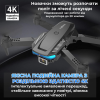 Дитячий квадрокоптер з камерою F185 PRO - дрон для дітей з 4К HD FPV, оптичне позиціонування до 15 хв.