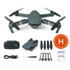 Дрон з камерою E58/998 - Mini RC Drone з HD 2MP FPV, коптер для початківців + 10 хв. польоту + Кейс