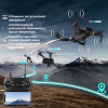 Дрон з камерою E58/998 - Mini RC Drone з HD 2MP FPV, коптер для початківців + 10 хв. польоту + Кейс