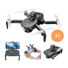 Дрон з камерою LSRC S+  Ultra 4K HD FPV, БК двигуни, 1,2 км до 30 хв. польоту + Кейс