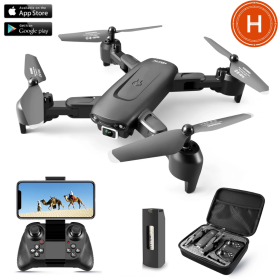 Квадрокоптер 4DRC F6 - дрон с 4K и HD камерами, 5G Wi-Fi, FPV, 200м, до 20 мин. + КЕЙС