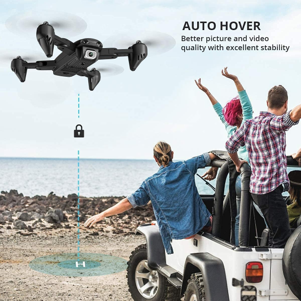 Квадрокоптер 4DRC F6 - дрон с 4K и HD камерами, 5G Wi-Fi, FPV, 200м, до 20 мин. + КЕЙС