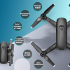 Дрон з камерою 4DRC F6  – GPS 5G Wi-Fi, FPV,120 м. до 25 хв польоту . + КЕЙС