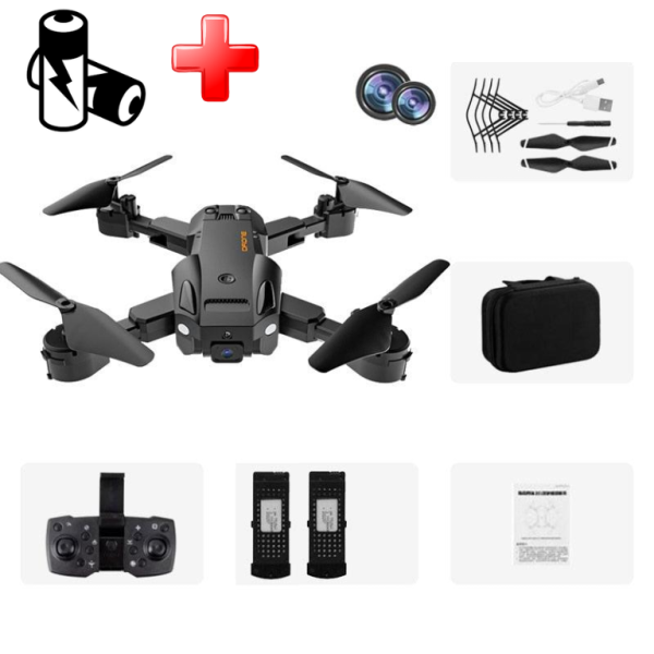 Дитячий Квадрокоптер з камерою Q6 MAX – дрон для хлопчика 4K HD FPV – до 20 хв. польоту + кейс\батарейки