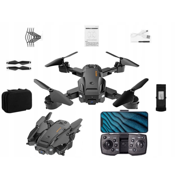 Дитячий Квадрокоптер з камерою Q6 MAX – дрон для хлопчика 4K HD FPV – до 20 хв. польоту + кейс\батарейки