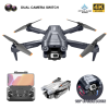 Дрон з 4K камерою, LSRC Mini 4 FPV, обхід перешкод, до 40 хв. польоту (2 акумулятори)