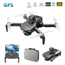 Дрон з камерою LSRC S+  Ultra 4K HD FPV, БК двигуни, 1,2 км до 30 хв. польоту + Кейс