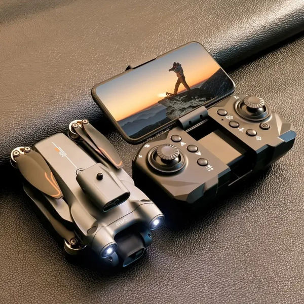 Квадрокоптер з камерою LSRC S1S Mini Drone-4K, FPV БК мотори 100 м. до 30 хв. (2 акумулятори)