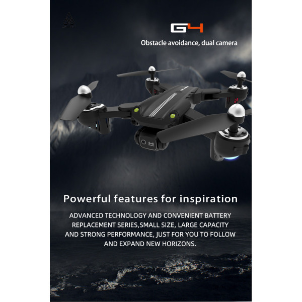 Квадрокоптер Pihot G4 дрон - WiFi FPV 720P ESC дрон з HD камера 360 ° 15 хв. польоту + дальність до 120 м