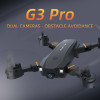КВАДРОКОПТЕР PIHOT G3 PRO 2 дрон Wifi, 4K, з подвійною камерою. дальність польоту до 150м. час польоту до 15 хв.