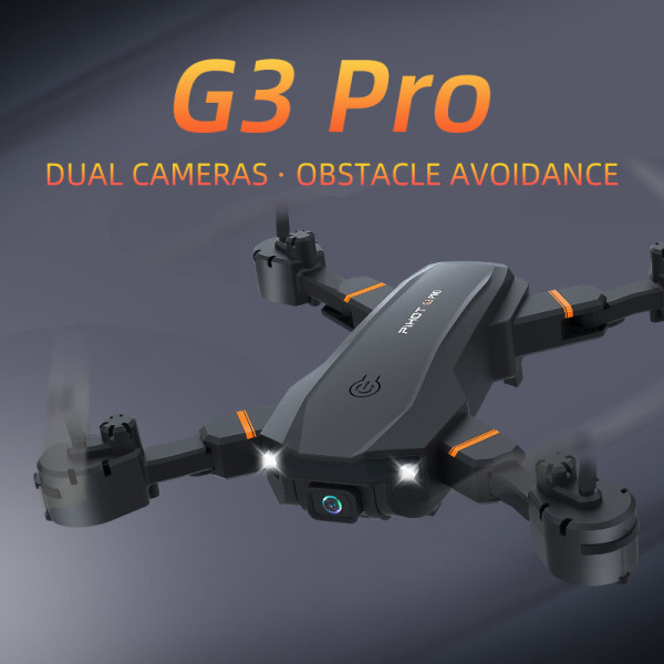 КВАДРОКОПТЕР PIHOT G3 PRO 2 дрон Wifi, 4K, з подвійною камерою. дальність польоту до 150м. час польоту до 15 хв.
