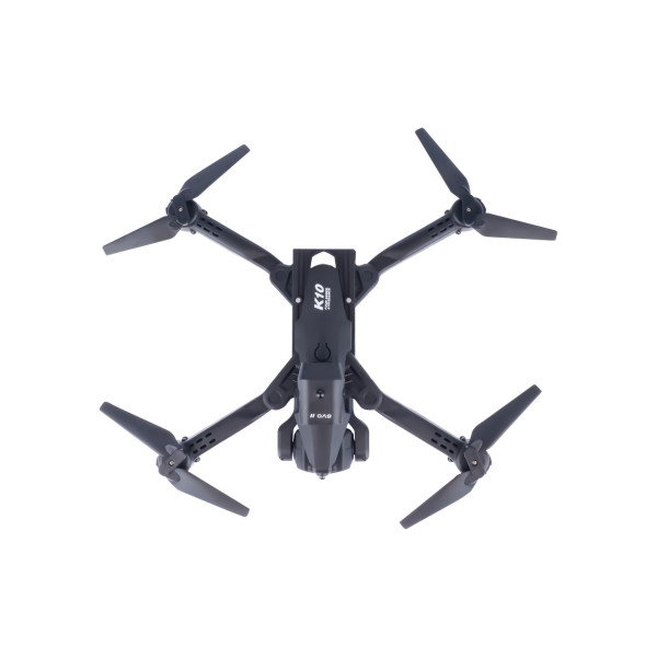 Квадрокоптер K10 max Drone з трьома камерами 4K, HD, WIFI, Дальність польоту до 100м. Час до 20 хв.