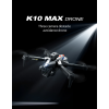 Квадрокоптер K10 max Drone з трьома камерами 4K, HD, WIFI, Дальність польоту до 100м. Час до 20 хв.