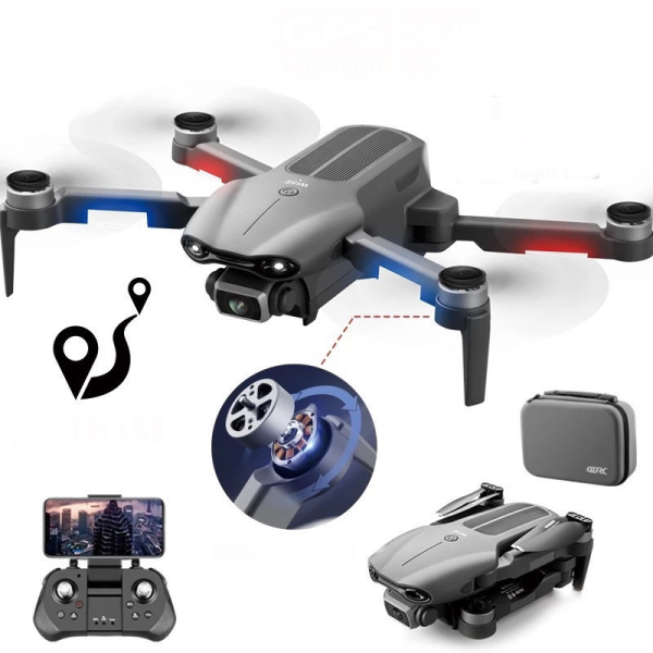 Квадрокоптер з камерою 4DRC F9 дрон з 4K FPV, ESC, GPS, БК мотори, до 1,2 км, до 30 хв + СУМКА