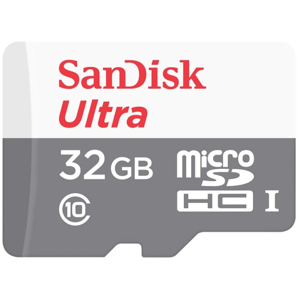 Карта пам'яті SanDisk 32GB microSD class 10 Ultra Light
