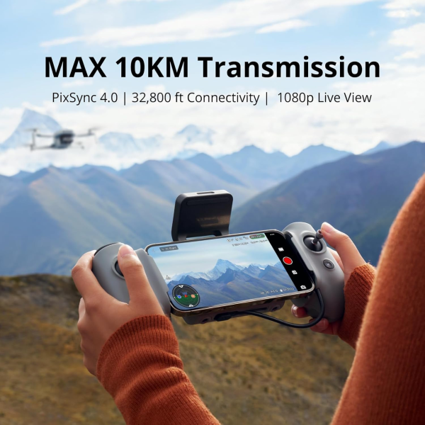 Квадрокоптер Drone FPV Potensic ATOM 3-Axis Gimbal 4K GPS дрон з камерою, 32 хв. польоту, до 10 км