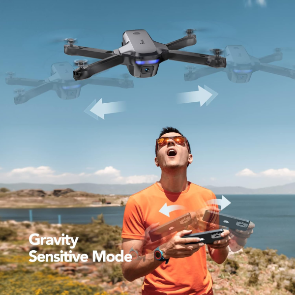 Квадрокоптер Potensic P4, гнучкий з камерою, FPV 1080P HD, Wi-Fi, 40 хв. польоту. до 100м.