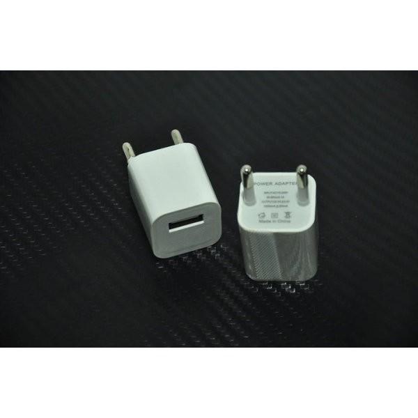 Мережевий блок -куб (600 мАг) адаптер СЗУ 220V 1USB