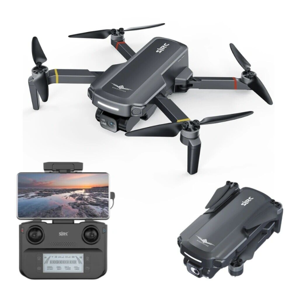 Квадрокоптер SJRC F5S 4K Pro – дрон з 4K камерою, 5G Wi-Fi, GPS, FPV, БК мотори, 3, км, до 30 хв. польоту+