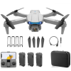 Квадрокоптер дитячий E99 PRO з камерою HD 720P, WiFi FPV, до 30 хв польоту, 2 акумулятори, подарунок