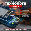 Зовнішній акумулятор Потужний повербанк power bank портативний із сонячною батареєю 50000mah