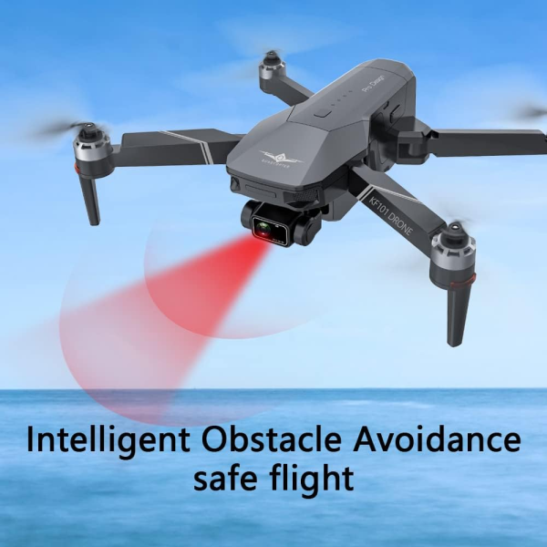 Квадрокоптер Kfplan KF101 Max – дрон з 4K та HD-камерами, ESC, 5G WI-FI, GPS, FPV, БК мотори, 3000м, до 25 хв.