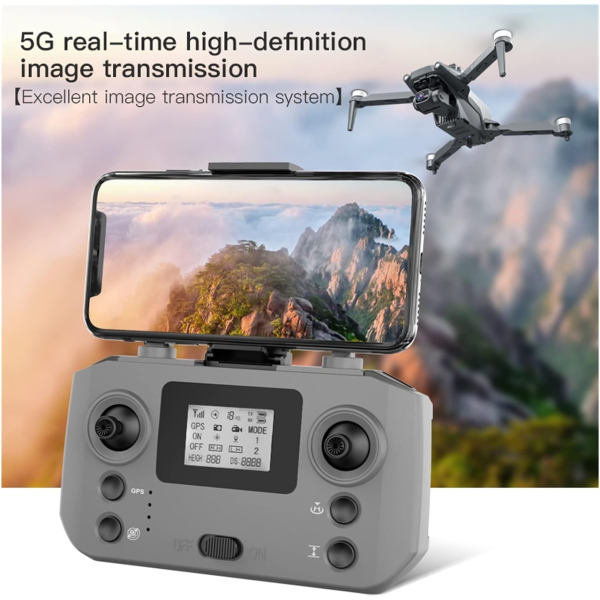 Квадрокоптер дрон із камерою LYZRC L600 PRO 4K HD, GPS, FPV до 1500 м, 28м. польоту +1 акумулятор у подарунок