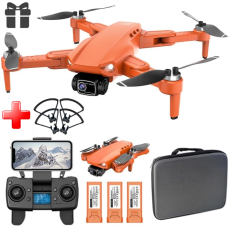 Радіокерований квадрокоптер LYZRC L900 PRO SE з камерою 4K, GPS, FPV, 2+1 акумулятори, захист лопатей