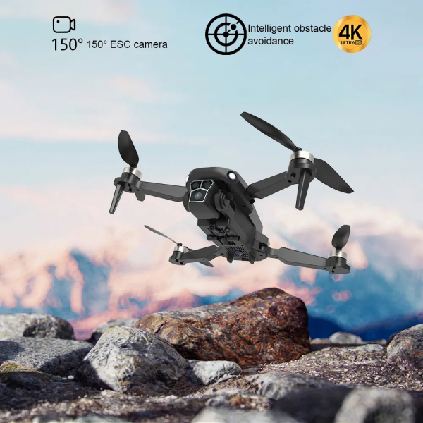 Квадрокоптер U2pros Mini Drone з камерою 4K HD, FPV, ESC, до 150 м, до 15 хв польоту, 1 акумулятор