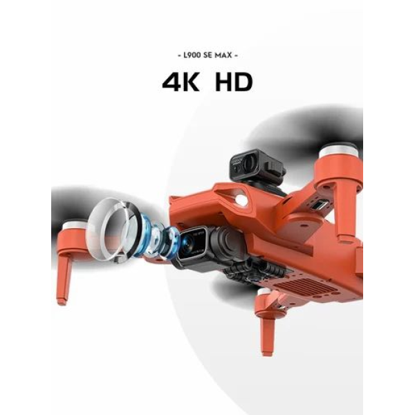 Квадрокоптер LYZRC L900 SE MAX дрон з 4K-камерою, GPS та FPV обхід перешкод, політ до 1,2 км до 28 хвилин.